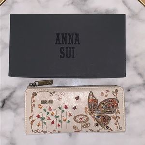 NEW Anna Sui Butterfly Wallet